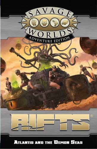 Rifts® for Savage Worlds: Atlantis and the Demon Seas Sourcebook SWADE (S2P11216)
