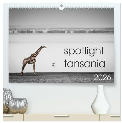 spotlight tansania (hochwertiger Premium Wandkalender 2026 DIN A2 quer), Kunstdruck in Hochglanz: Die Essenz Ostafrikas (CALVENDO Tiere)