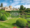 Englische Parks & Cottages Kalender 2024. Wandkalender mit 12 romantischen Fotos für Liebhaber englischer Gärten. Farbenprächtiger Bildkalender für die Wand. Fotokalender im Format 48 x 46cm