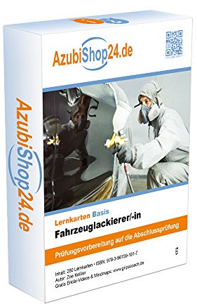 Lernkarten Fahrzeuglackierer Prüfung Prüfungsvorbereitung: Prüfung Ausbildung