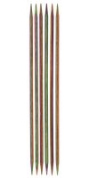 Knit Pro Symfonie Holz Strumpfstricknadeln 10cm, Nadelstärke:4.0 mm