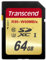 Transcend 64GB SDXC/SDHC USH-I U3 Memory Card