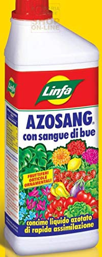 Linfa Concime Liquido Azosang Sangue di Bue 1 Litro