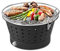 Fun BBQ Barbecue au charbon de bois sans fumée 35 cm Anthracite