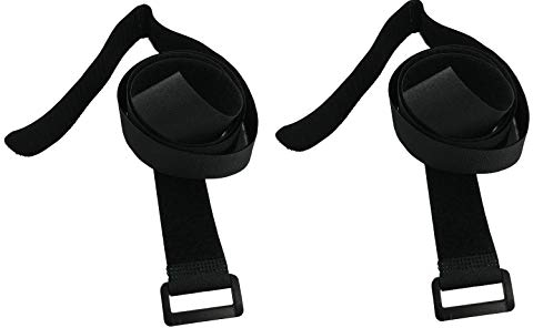 10X KLETTBÄNDER KlettGurte mit Schnalle/Öse – Klettverschluss Expander Klettband – 100% Nylon LANGLEBIG & ROBUST – Zurren, Befestigen, schnell & einfach –Bau Camping Haushalt Werkstatt (10x40cm)