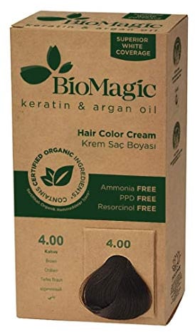 BIOMAGIC HAIR COLOR - 4/00 BROWN