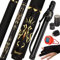 IgnatGames 2-teiliges Billardqueue – 18/19/20/21 oz. 58 Kanadischer Ahorn, Professionelle Billard Pool Queues mit Köcher, 3-in-1 Tip Tool, 3-Finger-Handschuh und Kreidehalter