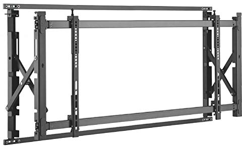 Maclean MC-846 TV Wandhalterung Digital Signage Videowall OLED QLED LED LCD Plasma Wandhalterung bis 35kg Ultra Flach Max. VESA 800x600 (55-60)