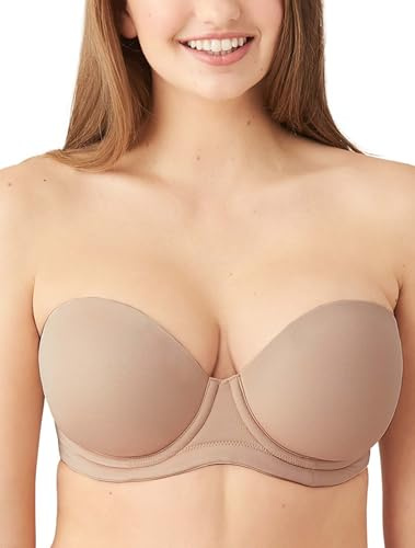 Wacoal womens854119Red Carpet Strapless Full Busted Underwire Bra Full Coverage Bra - Beige - 34H US