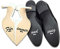 Aufkleber Set für Hochzeitsschuhe Schuhsticker Hochzeit Trauung Schuhe Heiraten Sticker Folie Selbstklebend Sprüche Symbole (Schwarz Weiß, K118 Für immer und ewig)