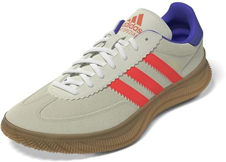 adidas Herren HB Spezial Pro Indoor Shoes, Cloud White/Solar Red/Sonic Ink, 50 2/3 EU