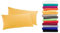 Moon 2er Pack Luxury Linon Kissenbezug 100% Baumwolle-gelb-30x50