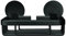 Kleine Wolke Seifenablage Rocco, Wandaccessoire, Farbe Schwarz, Material: Aluminium