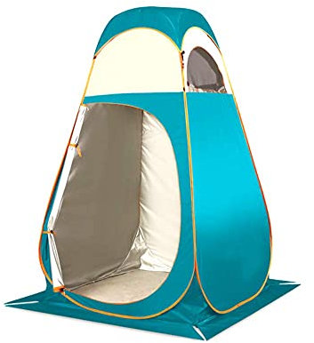 Camping-Toilettenzelt Pop-Up-Dusch-Sichtschutzzelt für Outdoor-Camping Radfahren Toilette Angeln Umziehen verstauen