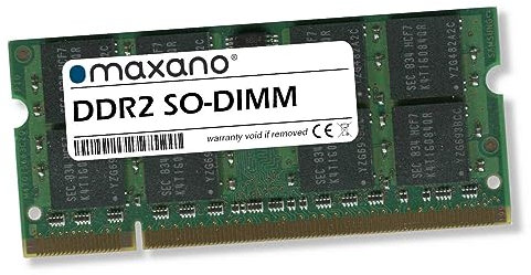Maxano RAM da 4 GB DDR2 800 MHz SO-DIMM compatibile con Asus K K50IJ