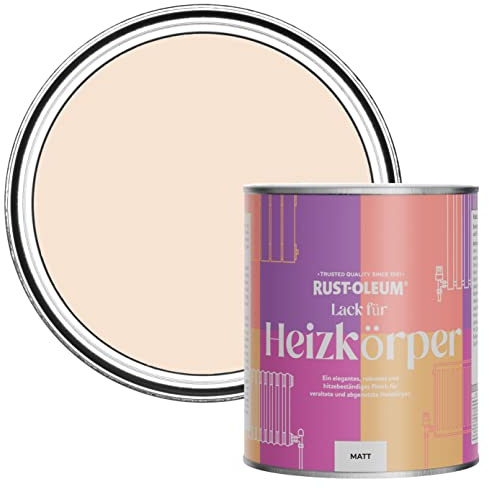 Rust-Oleum Light Pink Radiator Paint in Matt Finish - Melrose 750ml
