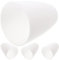 4piezas Pantallas De Plástico Plano Pantallas Decorativas Para Lámparas De Mesa Fáciles De Instalar Color Accesorios Para Iluminación