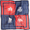 prinfantasy Kopftuch Damen Sommer Geschenk Mama Bandana Kopftuch Damen Paisley Muster Haarschal Satin Nickituch Vierecktuch Boho Halstücher Vintage Tuch Schal Haar Schal M070045