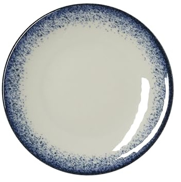 WAS Germany Teller, flach, Ø 19 cm, Set á 6 Stück, marina, Porzellan