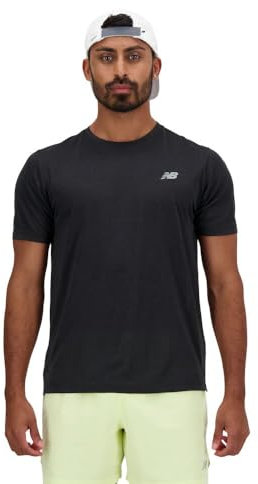 New Balance Herren Athletics T-Shirt, Schwarz, XL