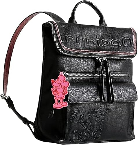 Desigual Neu Womens BOLS_Mickey NERANO Backpack Medium (schwarz)