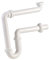 kör4u Raumsparsiphon 1 1/4 Zoll x 32mm, weiß, mit Geruchsverschluss, für Waschtisch, für Waschbecken Bad, Sanitäranlagen