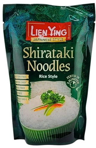SHIRATAKI KONJAC NOODLES Rice-Style von Lien Ying, 270g