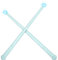 Weewooday 2 Pièces Baguette Lumineuse Baguettes de Sorcier Magiques Jouet Sonore Léger Accessoires de Cosplay pour Enfants (Bleu)