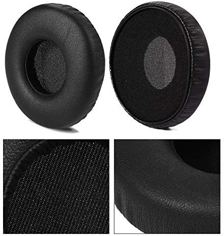 2 Stück Ohrpolster-Ohrpolster-Ersatz, Leder-Ohrpolster-Ohrhaube, Ohrpolster-Ersatz für AKG Y40 Y45BT Y45 Y50 Y55 Headsets Kopfhörer