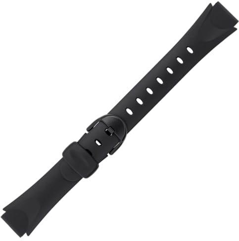 Bracelet de montre de remplacement Casio - Noir - 10129723 pour modèle LW-200-1AV LW-200-1BV