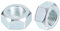 METALLIXITY Sechskantmuttern (M10x1mm) 30 Stück, Karbonstahl metrisches Feingewinde verzinkte Muttern - für DIY Heimwerkerreparaturen, Maschinen, silberweiß