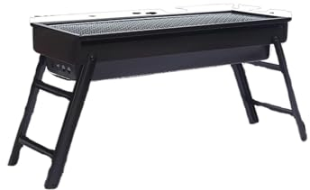 Barbacoas de Carbón Parrilla de barbacoa pequeña portátil plegable al aire libre Barbacoa Portátil