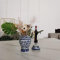 Cinese vasi decorativi in ceramica zenzero brocca tradizionale blu e bianco porcellana tempio brocca per la decorazione domestica,H31cm