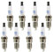 Zündkerzen 8pcs / set 41-110 (12.621.258) Iridium Zündkerze Kompatibel mit Cadillac Kompatibel mit Hummer H2 Kompatibel mit Buick GMC Kompatibel mit Chevrolet Auto-Zündkerze Autoteile