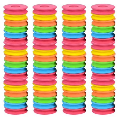 Bobine di Schiuma da Pesca, Bobina di Schiuma di Pesca, Lenza di Pesca Stoccaggio Bobina, 100 Pezzi Bobine in Spugna per Filo da Pesca, Principalmente per Riporre Lenze da Pesca, Diametro 4.5 cm