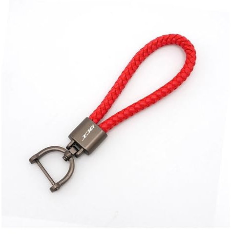 HBJzxlOK pour Y&amaha pour XJ-6 XJ6 2009-2015 Porte-clés de Moto Porte-clés Couvercle de clé Capuchon de Protection Clés Étui Coque(Red Keychain)