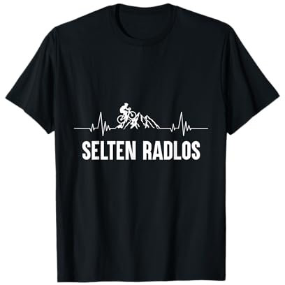Selten Radlos Fahrrad Radfahren Rennrad E-Bike Mountainbike T-Shirt