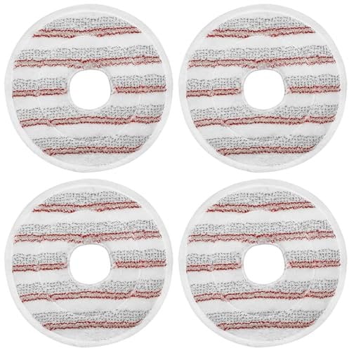 Mop Pads Replacement for Vileda Clean Spin Head Refills, Washable Mop Head Replacement Cloth Microfiber for Cleaning Floor