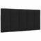 vidaXL Kopfteil-Kissen Hanko Schwarz 100 cm Stoff, Kopfteilkissen, Kopfkissen, Lesekissen, Kopfteilpolster, Rückenkissen, Kissen-Kopfteil, Kopfteil Polster