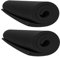 MEARCOOH 2-Pack Espuma EVA Negra, Goma EVA 10mm de Espesor EVA Foam Cosplay, 35.5 x 99cm Alta Densidad 86kg/m3 Rollo Goma EVA para Costume Proyecto DIY (2PCS 10mm Negro)
