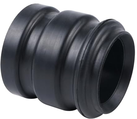 NICECNC Joint d'échappement Silencieux en Caoutchouc Compatible with 250/300/EXC/MXC/XCW/XC/SX/6D/Freeride 1998-2016 Compatible with Husqvarna Te/TC 250/300 2014-2016 Voir compatibilité, Noir