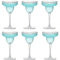 6 PCS Margarita Glasses Crystal Clear 15 Ounce Margarita Glasses, Ideal for Margaritas Daiquiri Glasses, Perfect for Frozen Drinks Cocktails and Pina Coladas Premium Margarita Glass Set