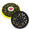 Zamety Disque Abrasif 150mm 6 Pouces, Plateau Ponceuse Applicable à Meuleuse d'angle, Universel Disque Poncage 150mm Kit Polissage, Applicable à Ponceuse Excentrique