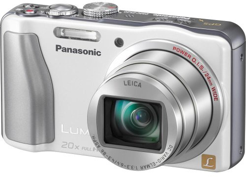 Panasonic Lumix ZS20 14.1 Megapixel High Sensitivity MOS Digital Camera with 20x Optical Zoom Silver (Renewed)