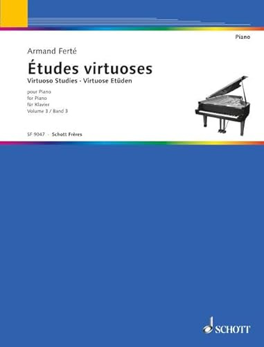 Études virtuoses: Octaves. Vol. 3. piano.