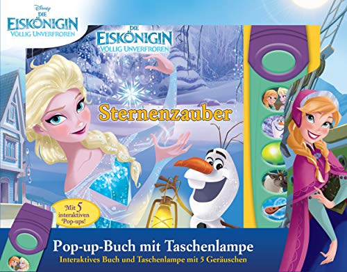 Disney Die Eiskönigin: Sternenzauber - Pop-Up-Buch mit Taschenlampe und 5 Sounds