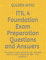 ITIL 4 Foundation Exam Preparation Questions and Answers: Axelos 2 sets of Sample Papers with Rationales and 244 Exam Preparation Questions and Answers -V1.4 compliant-