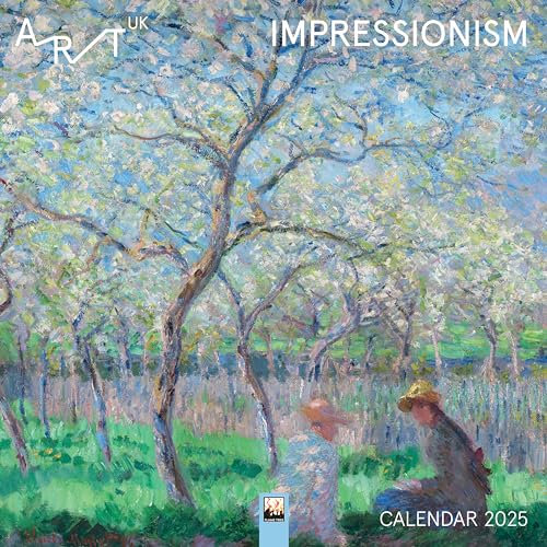 Impressionism – Impressionismus Kunstkalender 2025: Original Flame Tree Publishing-Kalender [Kalender] (Wall-Kalender)