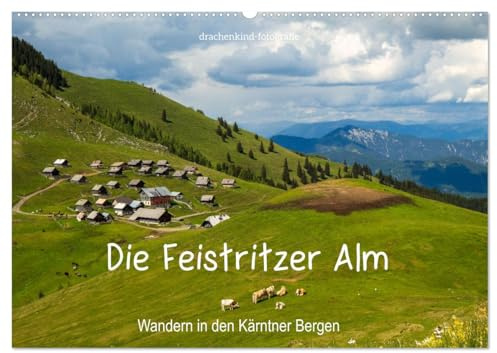 Die Feistritzer Alm - Wandern in den Kärntner Bergen (Wandkalender 2026 DIN A2 quer), CALVENDO Monatskalender: Feistritzer Alm in den Bergen Österreichs. (CALVENDO Orte)