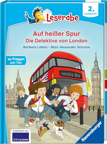 Auf heißer Spur - Die Detektive von London - Leserabe ab 2. Klasse - Erstlesebuch für Kinder ab 7 Jahren (2. Lesestufe)